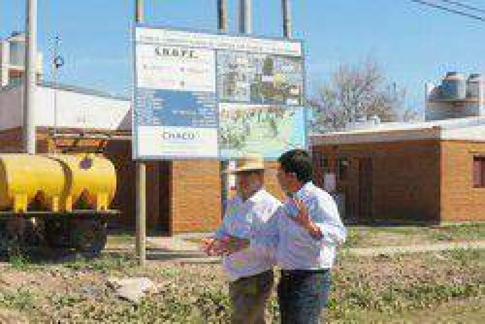 Supervisaron en Villa Prosperidad el avance de obras de intervenci�n urbano ambiental