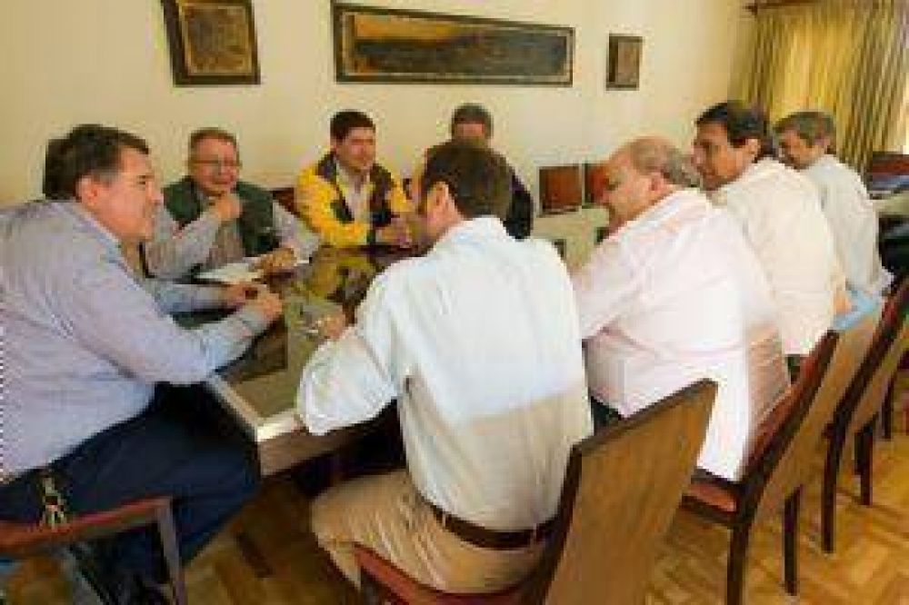 �ngel Mercado recibi� a funcionarios del Ministerio de Agricultura de la Naci�n