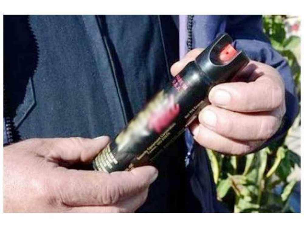 La venta de gas pimienta creci� diez veces m�s que el a�o pasado