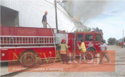 Destacaron el trabajo de �reas para sofocar el incendio