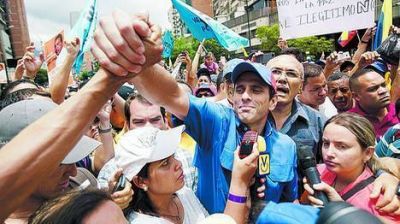 Capriles impugn� por fraudulento el ajustado triunfo de Maduro