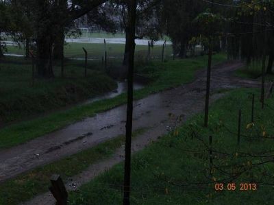 A un mes de la tragedia, otra tormenta aneg� varias zonas y se temi� lo peor