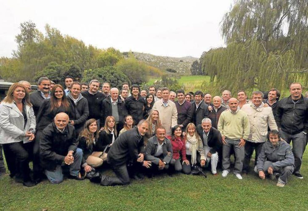 La foto del PJ sin Macri, un anticipo de la pelea por 2015