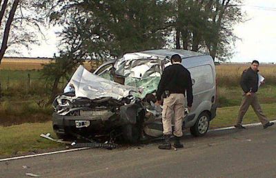 Castex: un muerto en la ruta 35