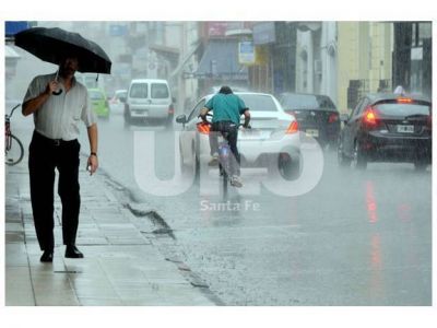 Rige un alerta meteorol�gico para toda la provincia de Santa Fe