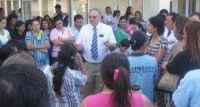 El gobierno anticip� a vecinos de Tatan� nueva escuela para suplir a la incendiada