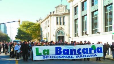 En Entre R�os la actividad bancaria se desarrolla con normalidad