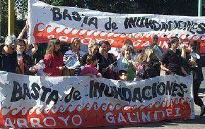 Temperley: Basta de Inundaciones volvi� a marchar en reclamo de obras