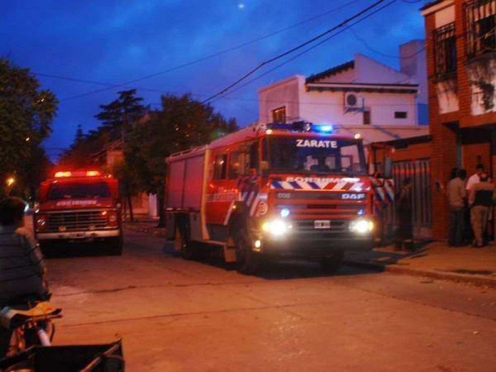 Incendio consumi� parcialmente una vivienda sin dejar heridos