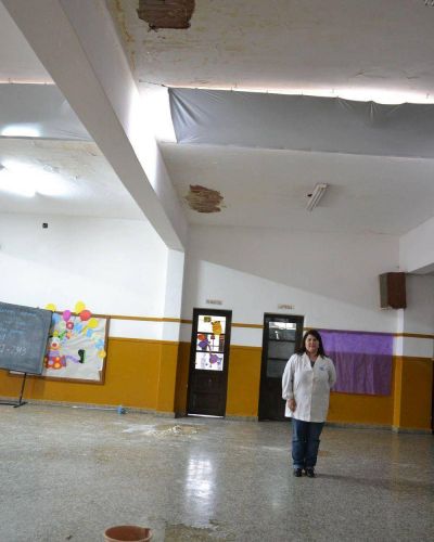La Escuela N� 18 debi� suspender las clases por problemas edilicios