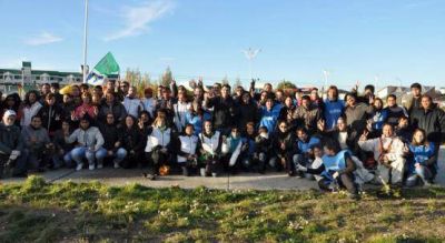 Se realiz� en la ciudad la Jornada Nacional Solidaria de Trabajo �La Patria es el Otro�