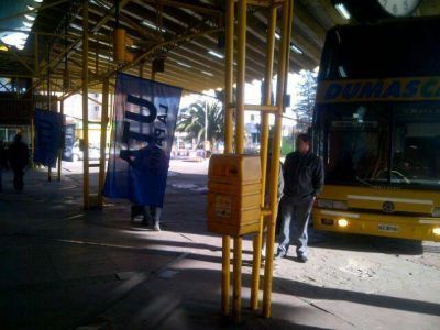 La UTA contin�a con la medida de fuerza