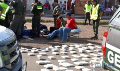 Declar� el chofer de la narco ambulancia y dijo que no sab�a lo que transportaba