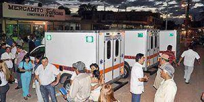 En el oeste destacan el valor de la entrega de ambulancias