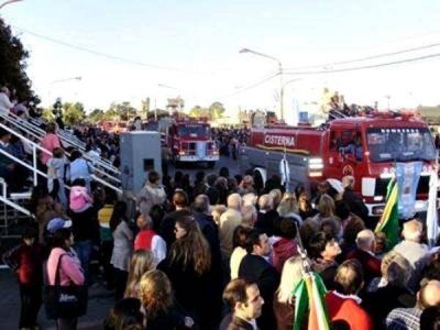 129� aniversario: notable respaldo popular en los festejos