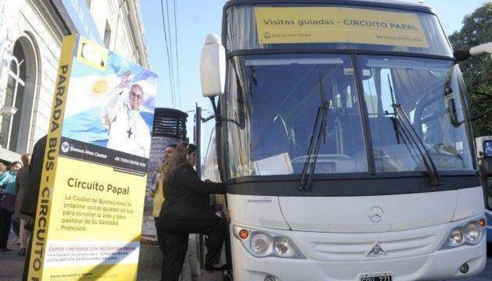Arranca el circuito papal de la Ciudad
