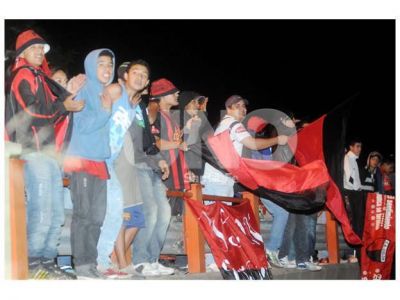 Hubo incidentes en el festejo sabalero de los 108 a�os de vida de Col�n