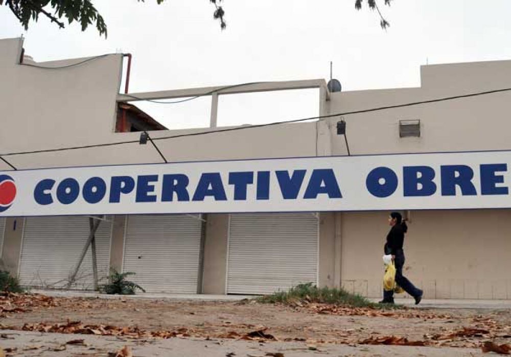El barrio despu�s del derrumbe 