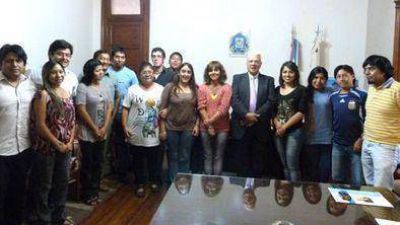 Rector y alumnos consejeros iniciaron trabajo conjunto