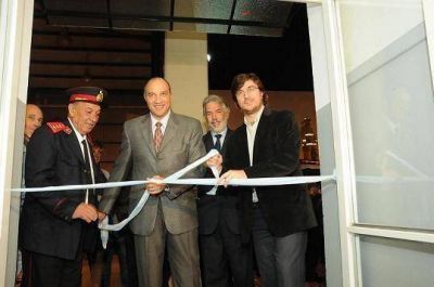 Lucas Ghi inaugur� un nuevo Cuartel de Bomberos para Mor�n
