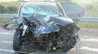 Choque fatal entre chaque�os sobre ruta 14