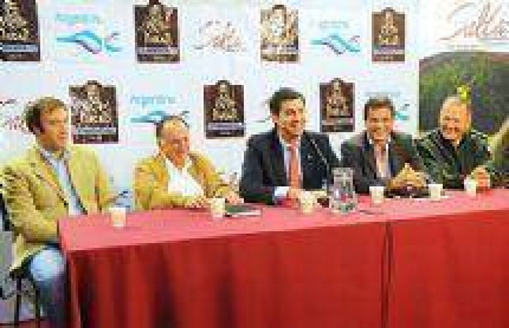 Urtubey ratific� el apoyo del Gobierno para que el Dakar 2014 sea un �xito en Salta