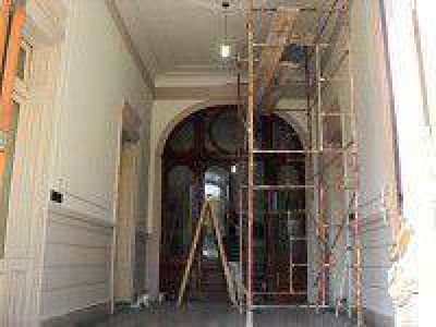 Contin�an las tareas de remodelaci�n y puesta en valor del Palacio Municipal