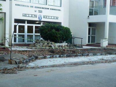 Avanza la construcci�n de la d�rsena de acceso a la EEE Nro. 501