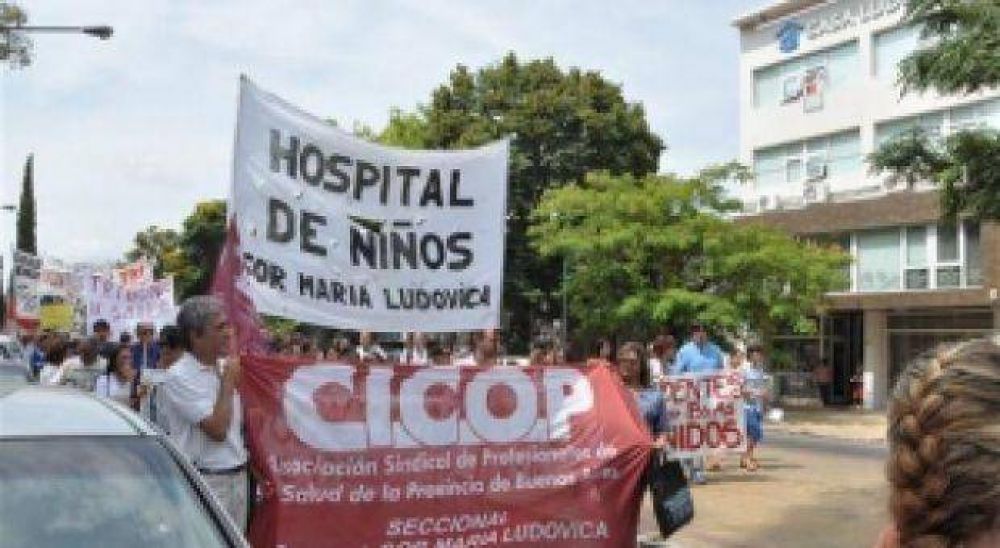 Comenz� un nuevo paro de CICOP por 72 horas en hospitales de la Provincia