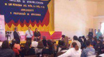 Intensifican acciones de prevenci�n sobre adicciones