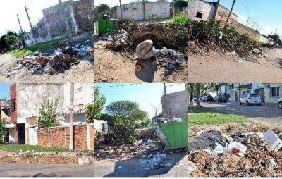 La otra ciudad de Corrientes donde persiste la basura en los barrios