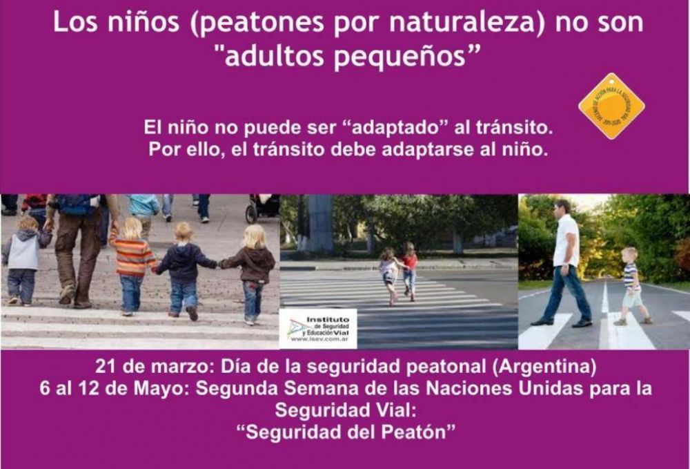 Semana de la Seguridad Peatonal 2013