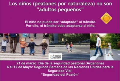Semana de la Seguridad Peatonal 2013