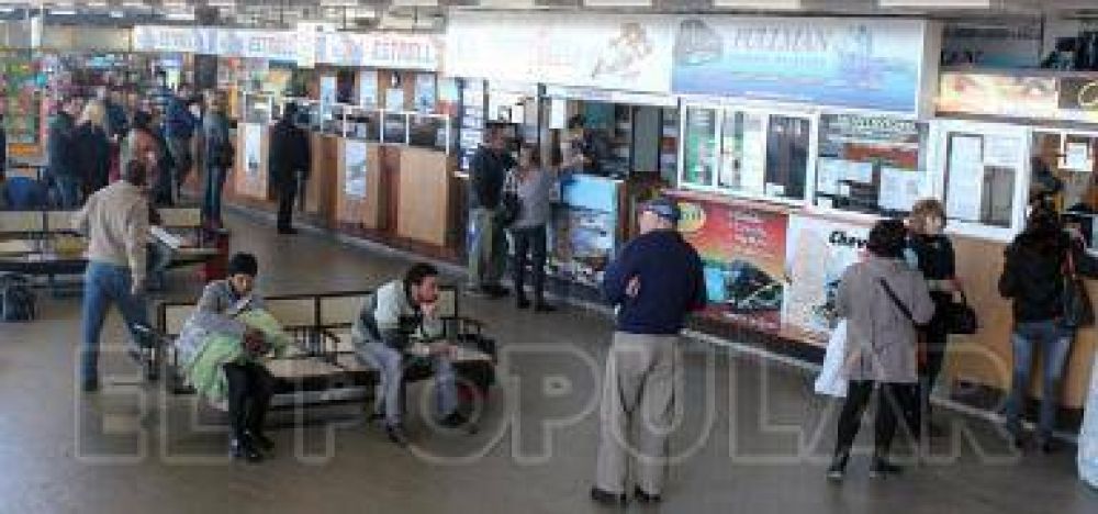 En Olavarr�a el paro de micros fue "tranquilo" pero dej� cajas "en cero"