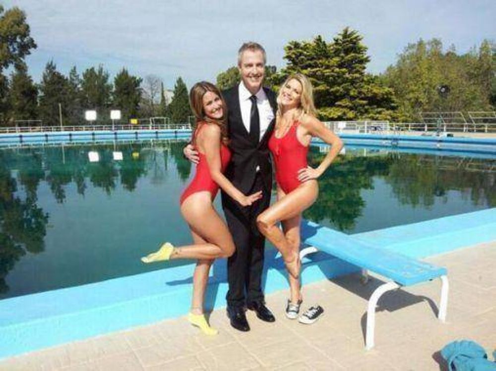 Marley, Luli Fernndez y Pa Slapka grabaron la promo de Celebrity Splash