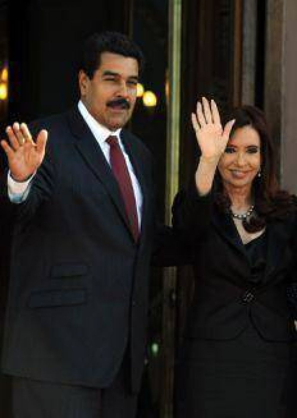 CFK recibi� a Maduro en la Casa Rosada