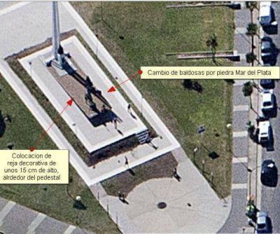 Proponen proteger y remodelar el monumento a Don Quijote