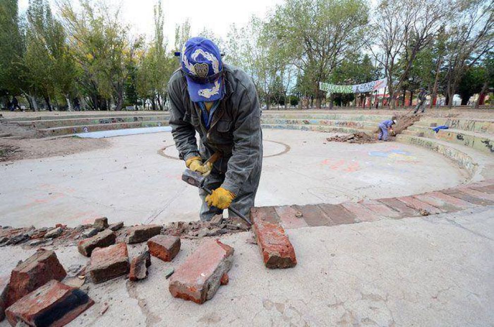El municipio inici� los trabajos en el rebautizado anfiteatro Gato Negro