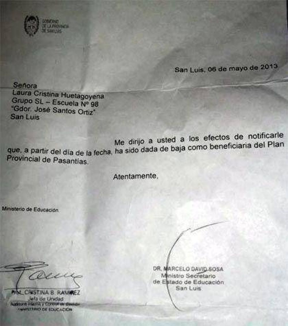 Echaron a cuatro pasantes que pidieron mejores condiciones laborales