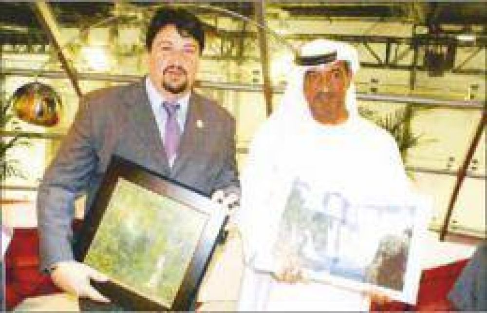 Closs promociona la yerba mate y las Cataratas del Iguaz� en Dubai