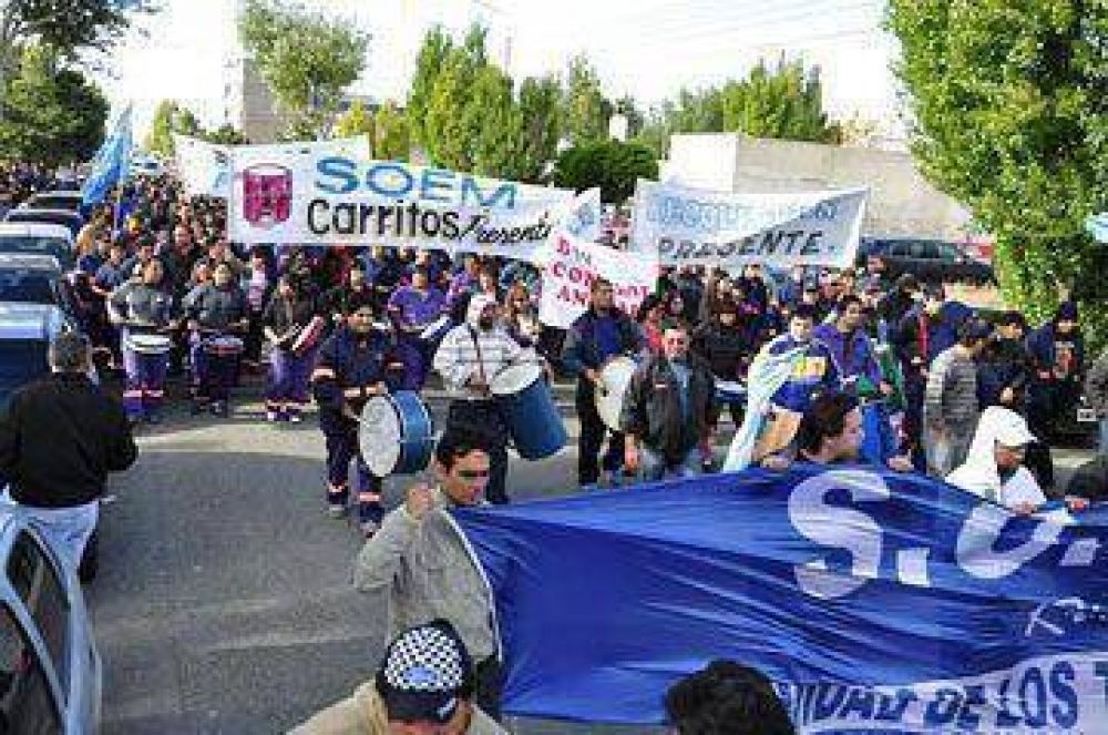 SOEM R�o Gallegos record� otro aniversario de la represi�n de 2007
