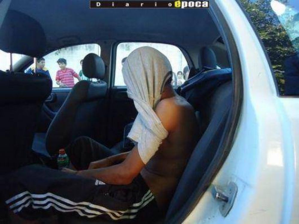 Chicos de 13 y 15 a�os demorados tras intentar robar cartera