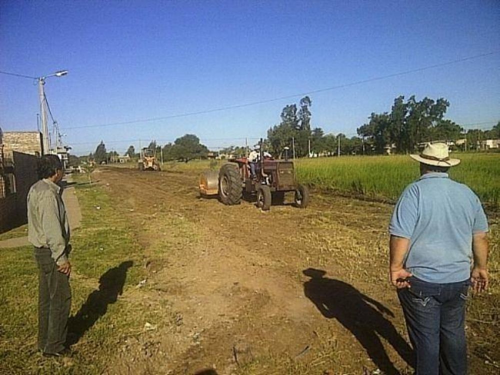 Procedieron a la apertura de calle en el Barrio Judicial de S�enz Pe�a