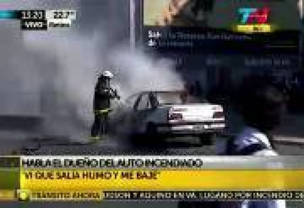 Explot� un veh�culo en Retiro