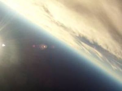 Clementina 3 lleg� al espacio y super� los 30 mil metros de altura