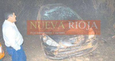 Espectacular vuelco involucr� a polic�as presuntamente ebrios