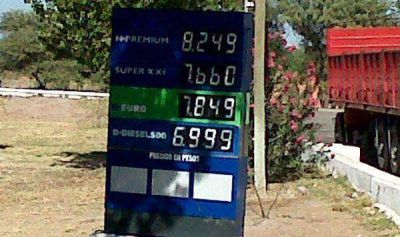 No descartan que en La Rioja aumenten los precios de combustibles