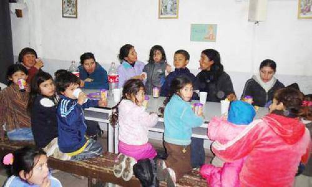 Desde CONIN advierten que hay m�s chicos que llegan sin comer