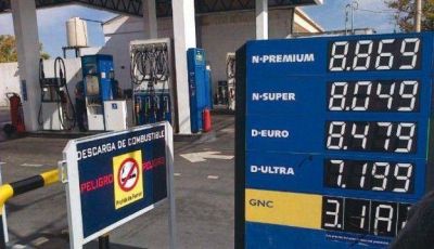 A pesar del congelamiento, estaciones subieron los precios de combustibles