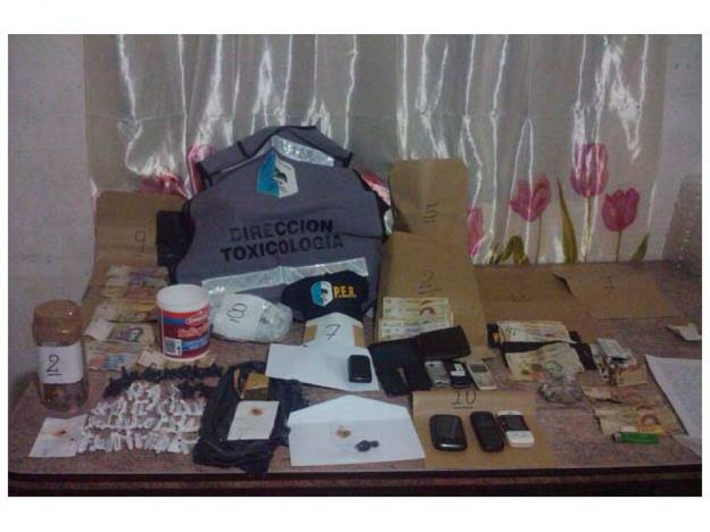 Secuestraron un centenar de dosis de marihuana en una casa de Gualeguay
